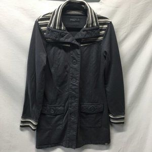 prAna gray cotton jacket